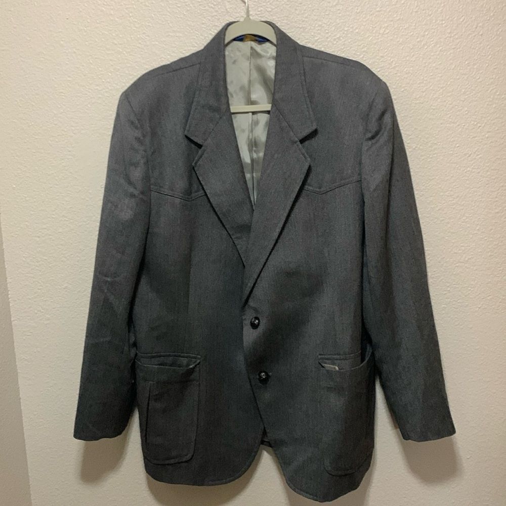 Pendleton Men’s Suit Jacket Size 46R Gray